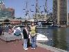 ny pics (2016Wx1512H) - Brittnay & Kala at Baltimore Harbor 